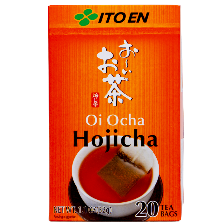 tea bag hojicha depan