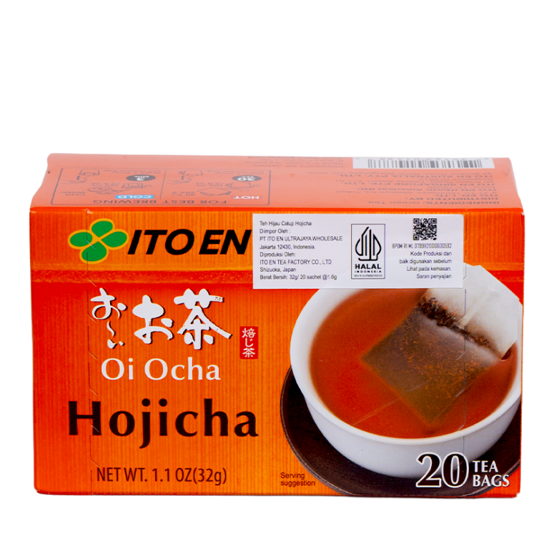tea bag hojicha logo halal